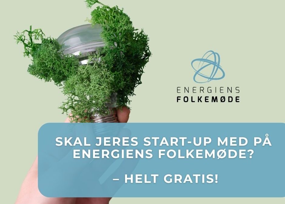 Energiens Folkemøde giver gratis plads til startup-virksomheder