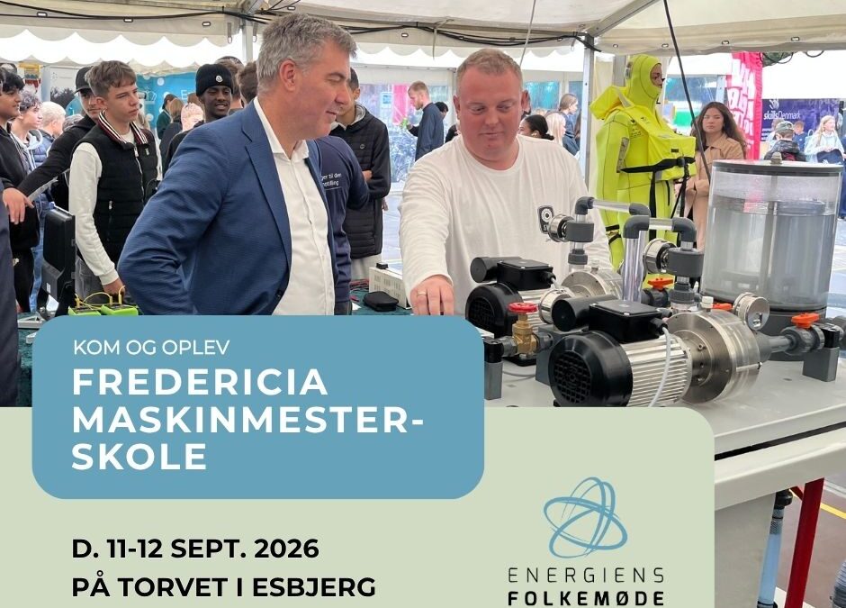 Mød Fredericia Maskinmesterskole på Energiens Folkemøde